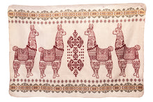 Load image into Gallery viewer, Small Red Alpaca Blanket