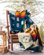 Load image into Gallery viewer, Traditional Colorado Large Reversible Alpaca Blanket
