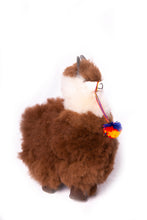 Load image into Gallery viewer, Dark Alpaca Stuffed Animal

