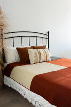 Load image into Gallery viewer, New Collection red large Reversible Alpaca Blanket
