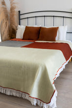 Load image into Gallery viewer, New Collection red large Reversible Alpaca Blanket
