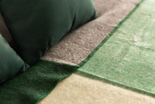 Load image into Gallery viewer, New Collection green  Large Reversible Alpaca Blanket
