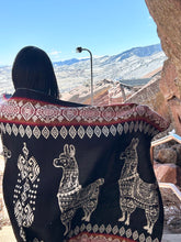 Load image into Gallery viewer, Small Black Alpaca Blanket

