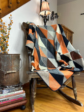 Load image into Gallery viewer, Fall Medium Reversible Alpaca Blanket
