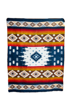 Load image into Gallery viewer, Traditional Colorado Large Reversible Alpaca Blanket
