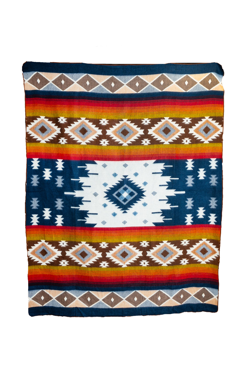 Traditional Colorado Large Reversible Alpaca Blanket