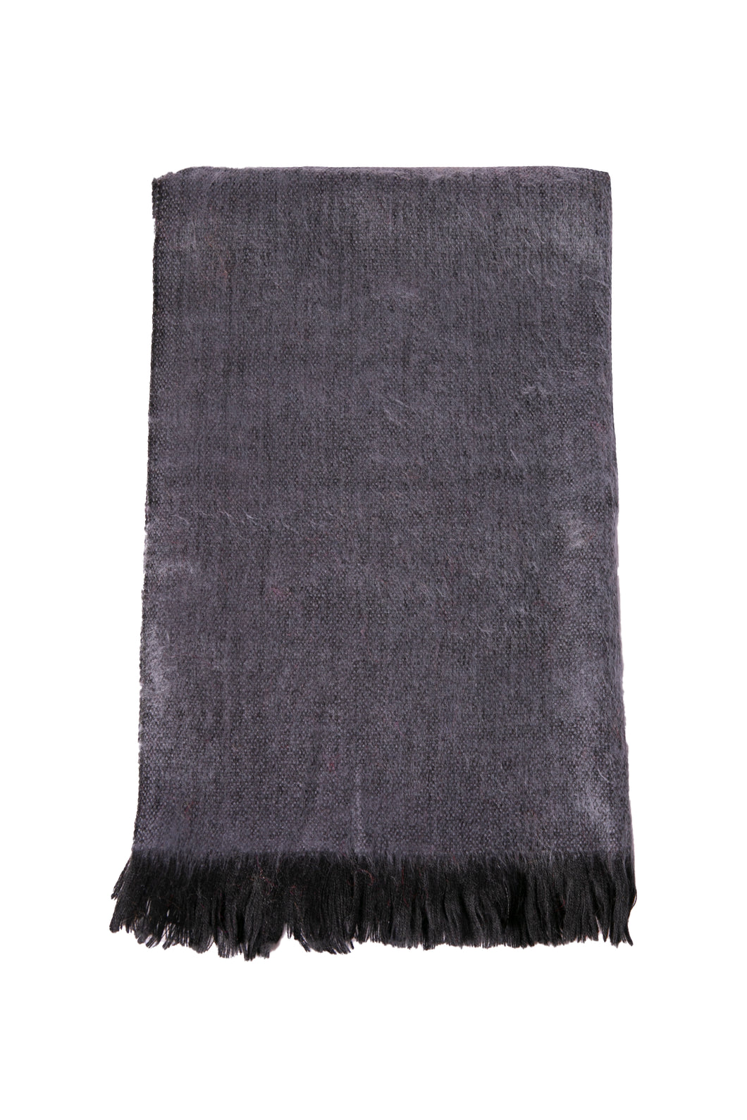 Dark Grey Alpaca Shawl