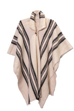 Load image into Gallery viewer, Wool Black Poncho
