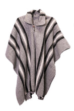 Load image into Gallery viewer, Wool Black Poncho
